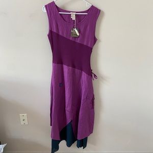 Matilda Jane Grape Ekaterina Dress- Size M